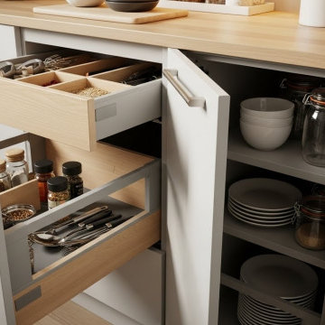 Small Kitchen Remodel with Smart Storage