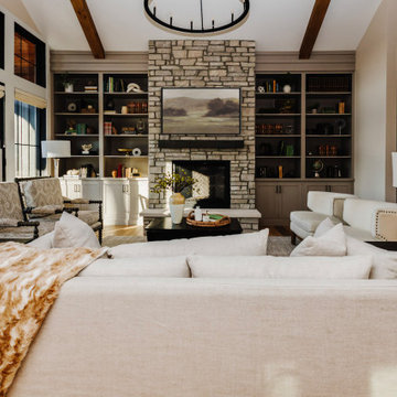 The Modern Rustic Residence