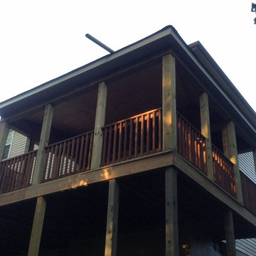 Cumaru (Brazillian Teak) Deck & Screened in Porch