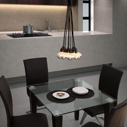 Zuo Bosonic Ceiling Lamp Black - SKU: 50036 - Pendant Lighting