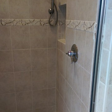 shower tile was done