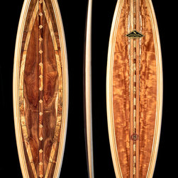 7'-3" Wooden Surfboards - Products
