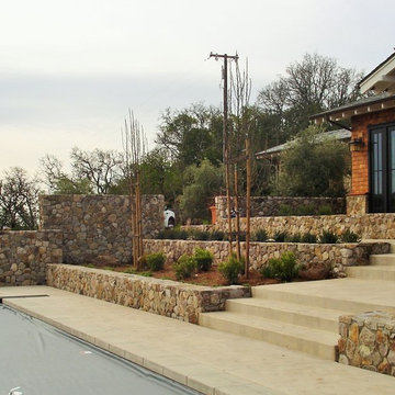 New Estate - Stone walls