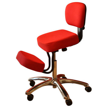 Jobri Jazzy Kneeling Chair Beige, Red