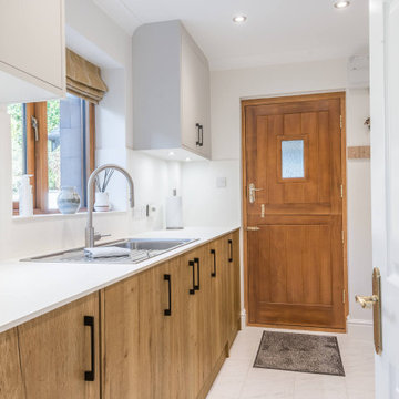 Oak Modern Kitchen & Utility in Lake District