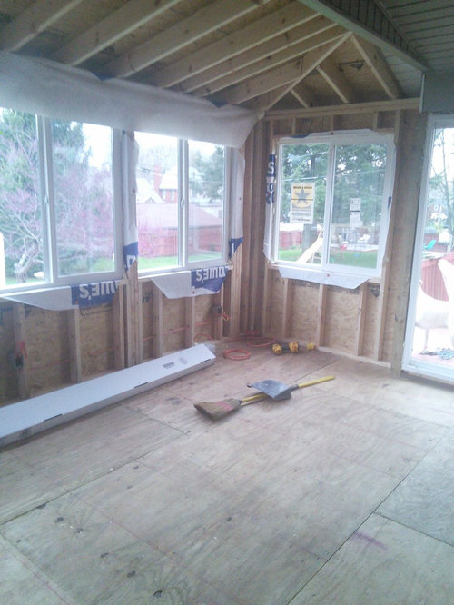 We Just Finished Building A Four Season Room 14x16