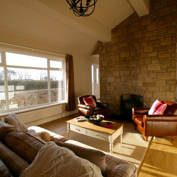 A modern country style living room