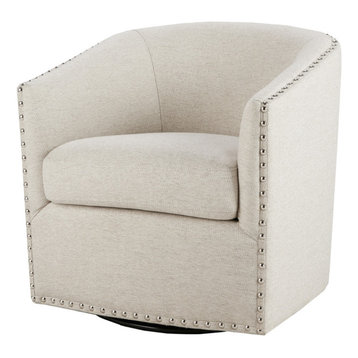 skyline park gray swivel chair