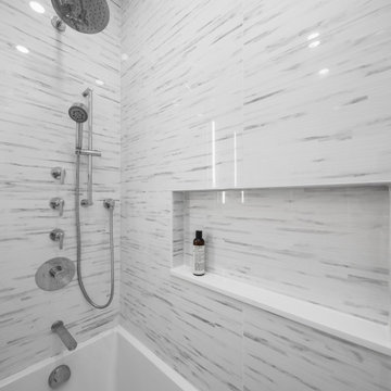 Kitchen and Three Bathroom Remodel in Battery Park