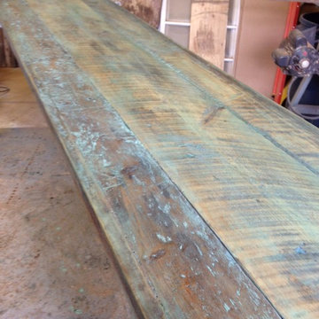 Reclaimed Wood dining tables, restaurant Rio, NJ and T Street ,Atlantic City NJ