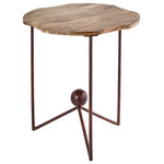 ELK Lighting - ELK Home 609718 Telluride Side Table - Telluride 26.5`` Side Antique Palonia/Cany *UL Approved: YES Energy Star Qualified: n/a ADA Certified: n/a *Number of Lights