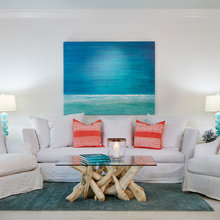 Teal green coral