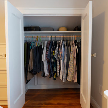 Built-In Master Bedroom Storage