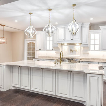 Custom White Kitchen