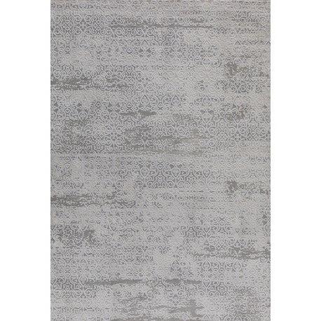 Torino 3312-105 Area Rug, Gray And Blue, 3'11"x5'7"