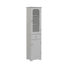 50 Most Por Bathroom Cabinets For 2018 Houzz Leigh Wooden Linen Cabinet