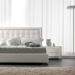 Contemporary Italian Bed / Bedroom Regina by SPAR - $3,099.00 - Platform Beds