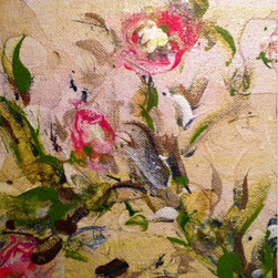 Yellow Botanical - Paintings