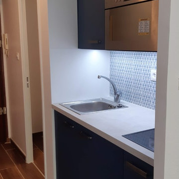 Rénovation kitchenette studio de vacances