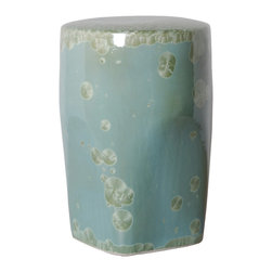 Mint Crystal Garden Stool - Home Decor