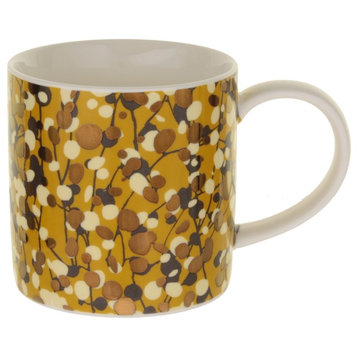 Clarissa Hulse Garland Yellow Straight Sided Mug