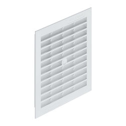 Ventilation Grill - White - Vents & Grilles