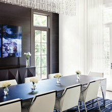modern dining room
