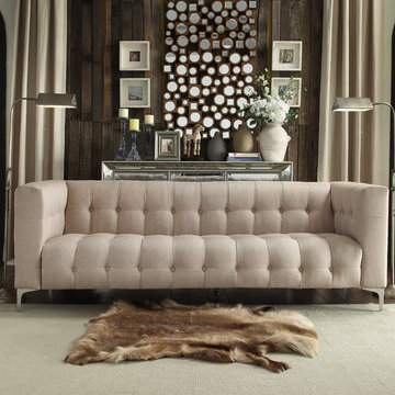 Chic Home Capone Sofa, Stone