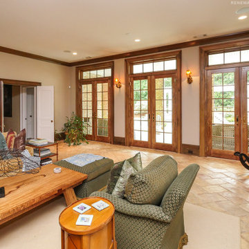 New French Doors and Windows in Great Family Room - Renewal by Andersen Georgia