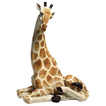 Zari the Resting Giraffe Statue