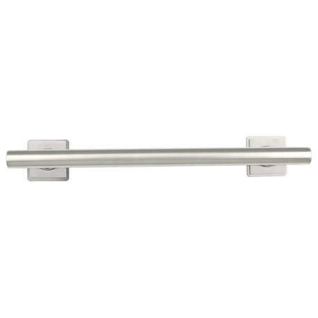 Coronado Designer Straight Bathroom Shower Grab Bar, Satin, 24"