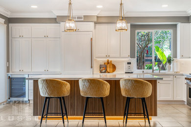 Inspiration for a 1950s kitchen remodel in San Diego