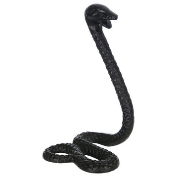 Metal 10" Snake, Black