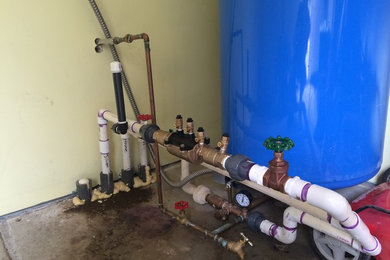 Backflow protection off of a private well