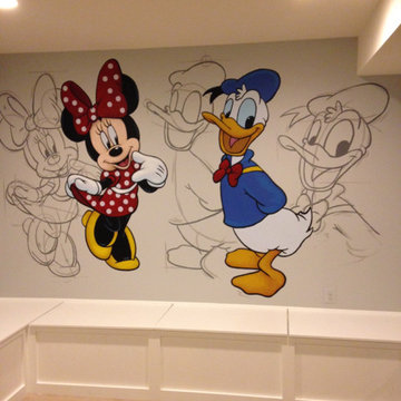 Everything Disney Murals and Art 1999-present by Tom Taylor of Mural Art LLC