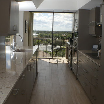 Oceancrest Condominium KITCHEN AFTER- Jupiter, Florida