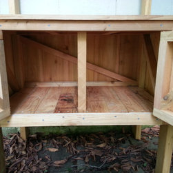 Cedar Potting Bench - Potting Benches
