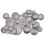Uttermost - Uttermost Cassava Hammered Discs Wall Art - A Striking Glam Look, This Iron Wall Decor Features Layers Of Individually Hammered Discs, Finished In Bright Silver. Hangs Four Ways.