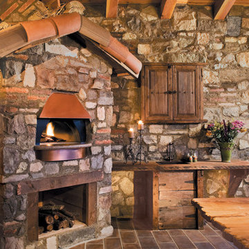 Rustic Stone Oven