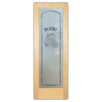 Pantry Door - Vino - Maple - 24" x 96" - Book/Slab Door