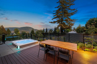 Example of a deck design in Vancouver