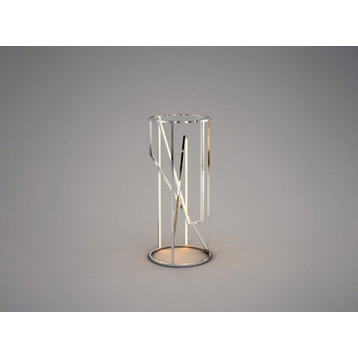 Trapezoid LED Accent Table