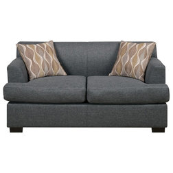 Transitional Loveseats by Solrac Furniture