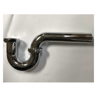 Kingston Brass CC2183 Vintage 1-1/4 Decor P-Trap, 12-1/4 Length