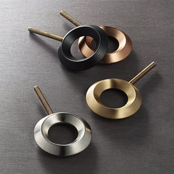 ring pulls | CB2 - Cabinet And Drawer Handle Pulls