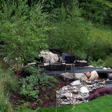 Rustic Terrace & Firepit