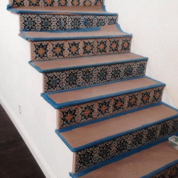 Dana Point Spanish Tile Stairs