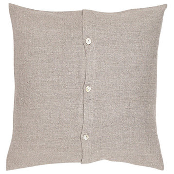 Natural Linen Cushion Cover Lara, 20"x20"