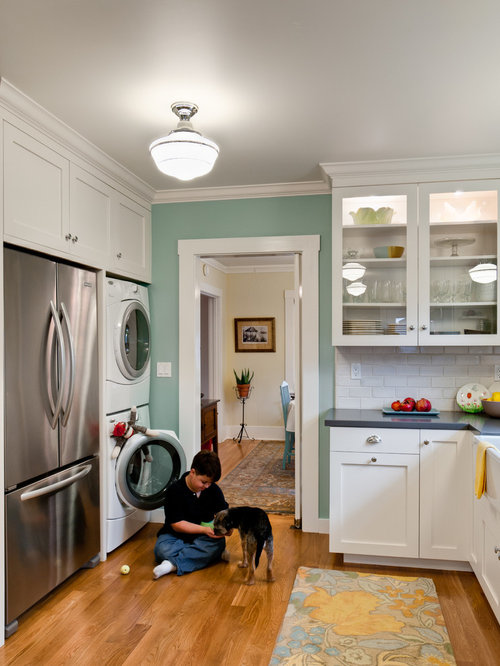 Washer And Dryer In Kitchen Design Ideas & Remodel Pictures | Houzz