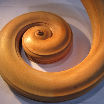Volute, Mahogany